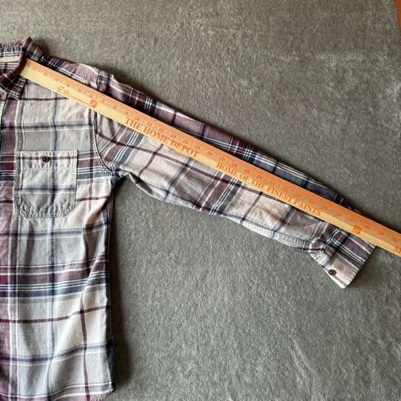 Goodfellow & Co Old Navy Pearl Snap Mossimo Mens Plaid Button Down Shirts Med Sm - Picture 14 of 15